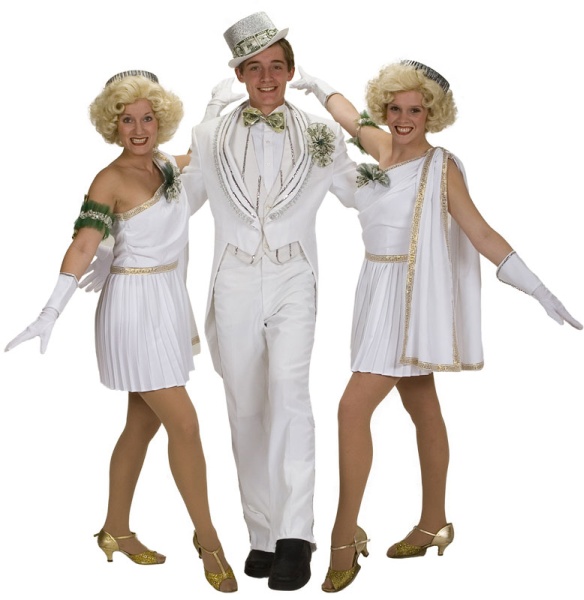Rental Costumes for 42nd Street - “We're in the Money” female and male chorus