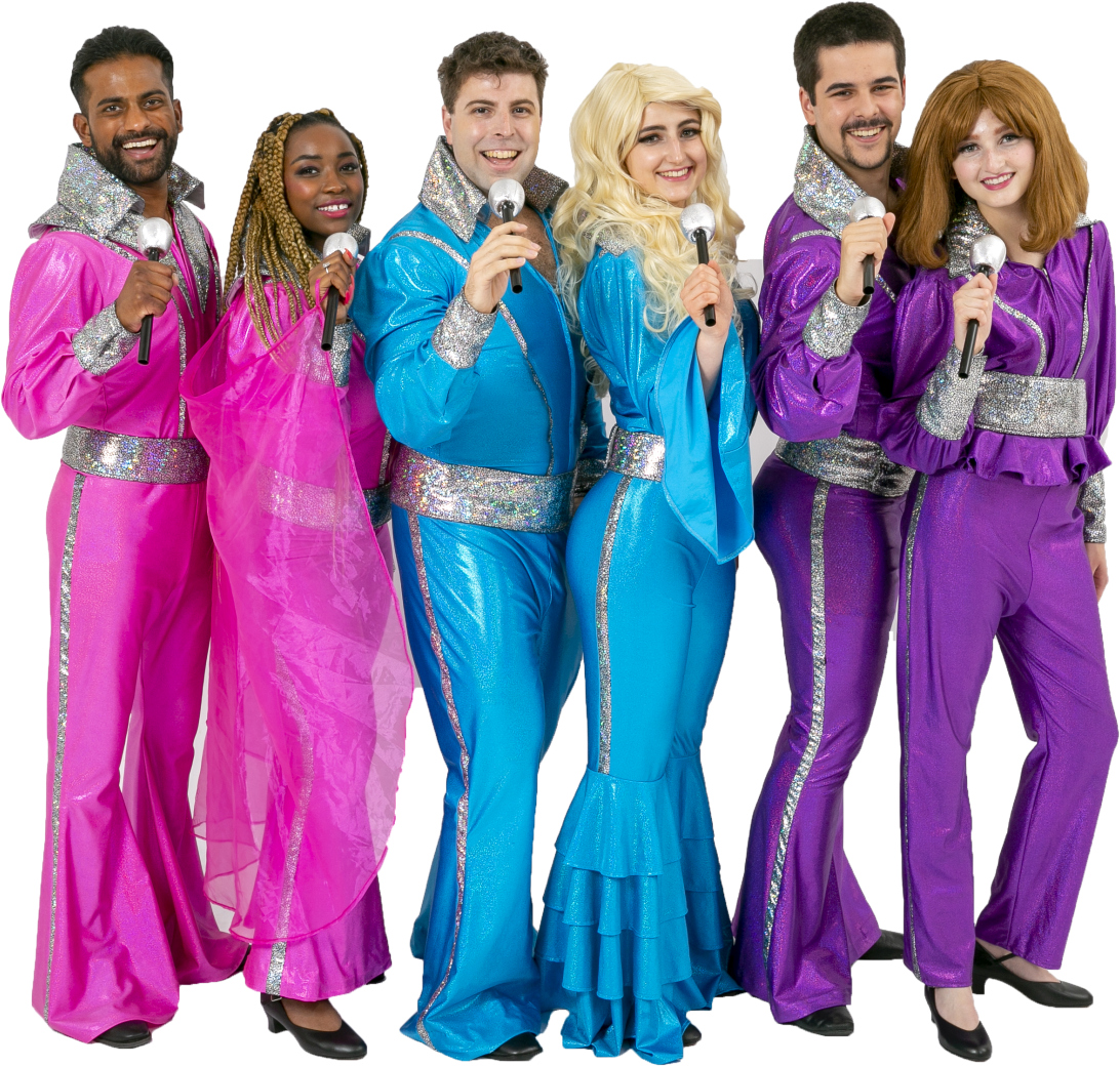 Mamma Mia Unisex Colored Finale Rental Costumes