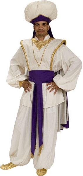 Rental Costumes for Aladdin Jr. - Aladdin dressed as Prince Ali