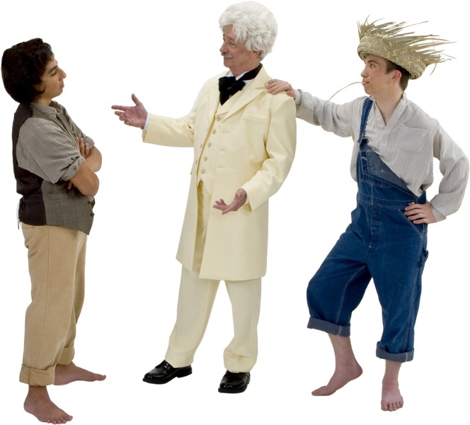 Rental Costumes for Big River - Tom Sawyer, Mark Twain, Huckleberry Finn
