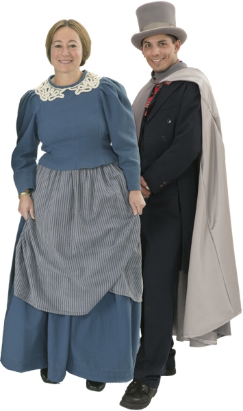 Rental Costumes for A Christmas Carol - Bob Cratchit and Mrs. Cratchit