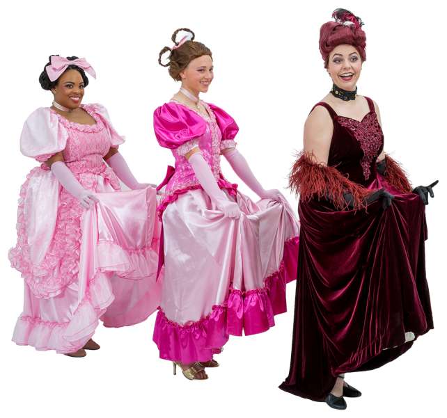 Rental Costumes for Cinderella Broadway Revival Madame, Gabrelle, Charolt