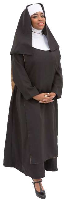 Rental Costumes for Sister Act Delores in Nun Habit