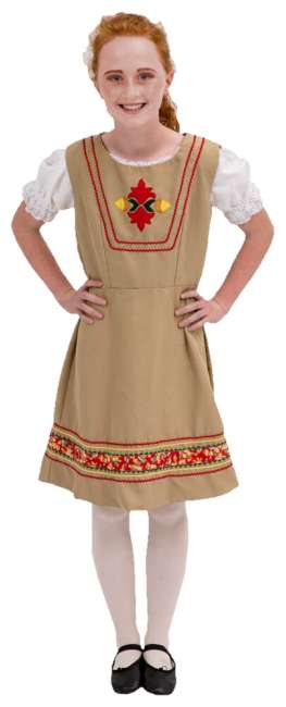 Rental Costumes for The Sound of Music Traditional Tyrolean Style Dress for the Von Trapp Children
