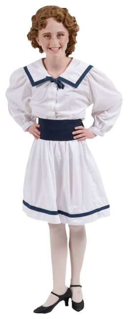 Rental Costumes for The Sound of Music Sailor Outfit for the Von Trapp Children available in versions for both the boys and the girls.
