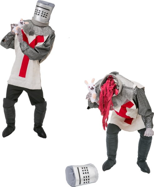 Rental Costumes for Monty Python's Spamalot - Bors and Rabbit