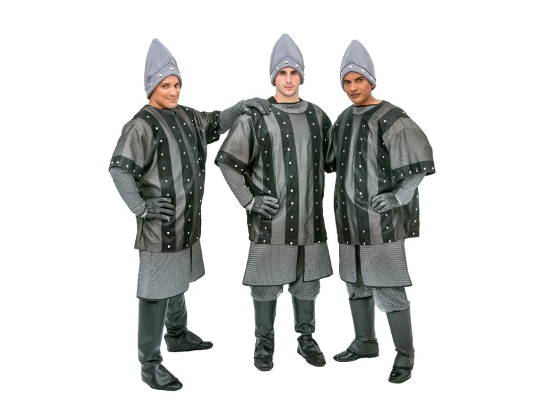 Rental Costumes for Monty Python's Spamalot - Mocking French Knights