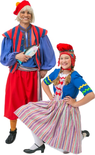 Rental Costumes for Monty Python's Spamalot - Finnish People