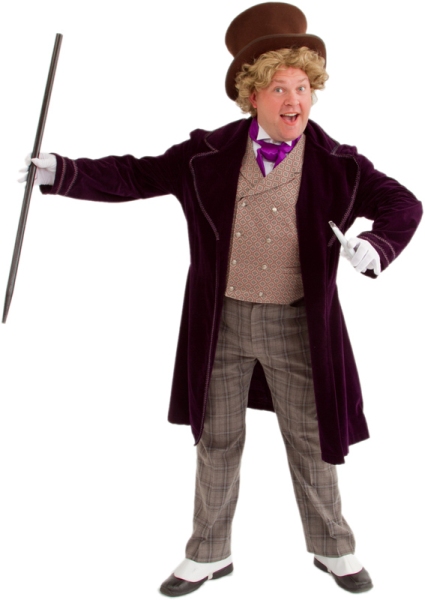 Rental Costumes for Willy Wonka and the Chocolate Factory - Willy Wonka