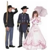 Union Soldier, Union Army Officer and Southern Belle Rentals