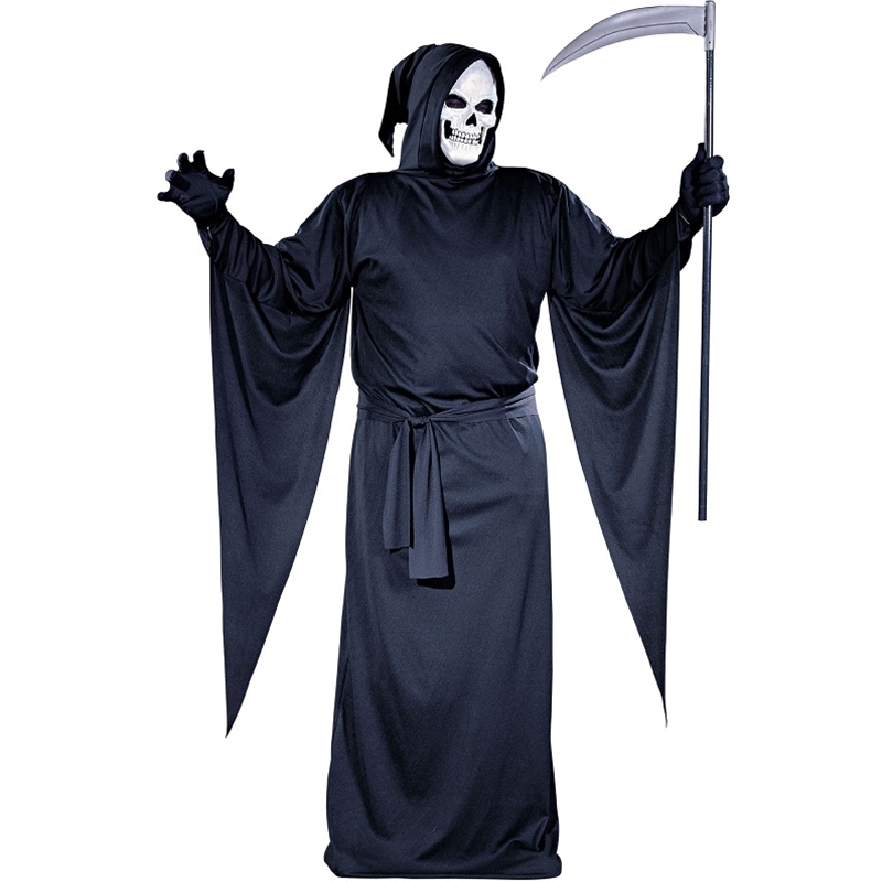 Grim Reaper Adult Costume, Death Ad...