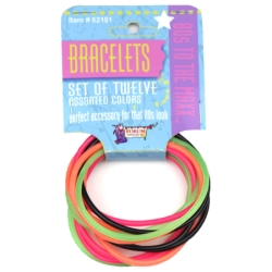 80's Rubber Bracelets