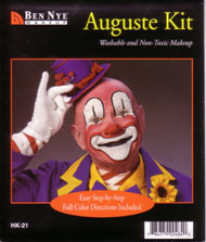 Ben Nye Auguste Clown Makeup Kit (HK-21)