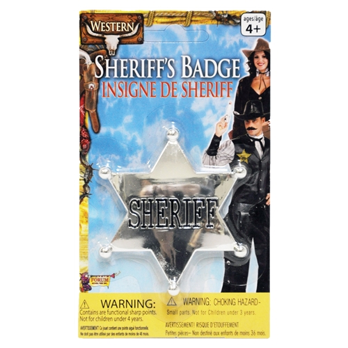 Metal Sheriff Badge