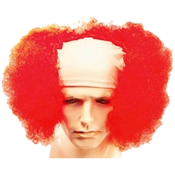 Bald Curly Clown Wig