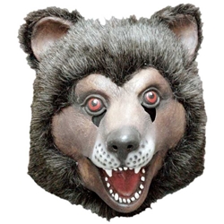 Bear Mask - Latex With Hair