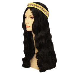 Biblical/Hippie Wig with Headband