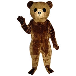 Big Teddy Mascot. This Big Teddy mascot comes complete with head, body, hand mitts and foot covers. This is a sale item. Manufactured from only the finest fabrics. Fully lined and padded where needed to give a sculptured effect. Comfortable to wear and easy to maintain. All mascots are custom made. Due to the fact that all mascots are made to order, all sales are final. Delivery will be 2-4 weeks. Rush ordering is available for an additional fee. Please call us toll free for more information. 1-877-218-1289