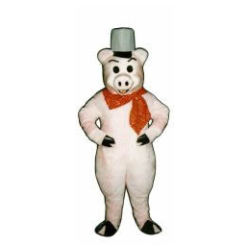 Brick Pig Mascot - Sales
