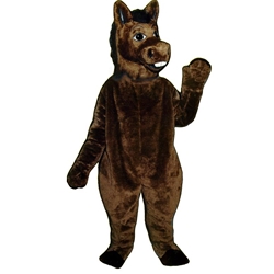 Brown Donkey Mascot - Sales