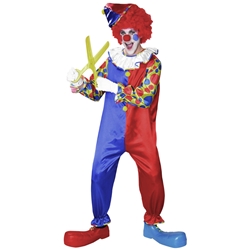 Bubbles the Clown Adult Costume