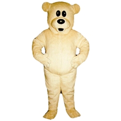Butterscotch Bear Mascot. This Butterscotch Bear mascot comes complete with head, body, hand mitts and foot covers. This is a sale item. Manufactured from only the finest fabrics. Fully lined and padded where needed to give a sculptured effect. Comfortable to wear and easy to maintain. All mascots are custom made. Due to the fact that all mascots are made to order, all sales are final. Delivery will be 2-4 weeks. Rush ordering is available for an additional fee. Please call us toll free for more information. 1-877-218-1289