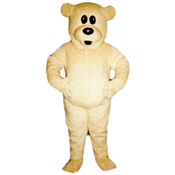 Butterscotch Bear Mascot. This Butterscotch Bear mascot comes complete with head, body, hand mitts and foot covers. This is a sale item. Manufactured from only the finest fabrics. Fully lined and padded where needed to give a sculptured effect. Comfortable to wear and easy to maintain. All mascots are custom made. Due to the fact that all mascots are made to order, all sales are final. Delivery will be 2-4 weeks. Rush ordering is available for an additional fee. Please call us toll free for more information. 1-877-218-1289