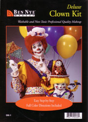 Ben Nye Clown Makeup Kit - Deluxe (DK1)