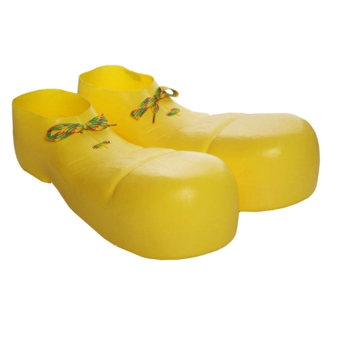 Plastic Clown Shoes