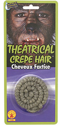 Crepe Hair - Wool - 1-Foot