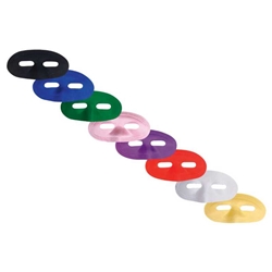 Domino Satin Half Mask