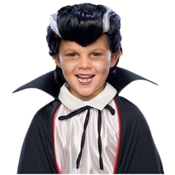 Dracula / Vampire Wig - Economy - Fits Both Adults and Children