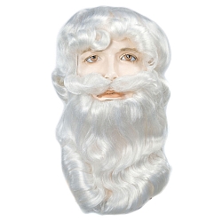 Washable Santa Wig and Beard Set