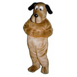 Educated Dog Mascot. This Educated Dog mascot comes complete with head, body, hand mitts and foot covers. This is a sale item. Manufactured from only the finest fabrics. Fully lined and padded where needed to give a sculptured effect. Comfortable to wear and easy to maintain. All mascots are custom made. Due to the fact that all mascots are made to order, all sales are final. Delivery will be 2-4 weeks. Rush ordering is available for an additional fee. Please call us toll free for more information. 1-877-218-1289