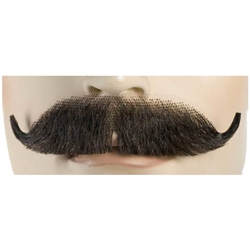 Deluxe Human Hair Edwardian Mustache