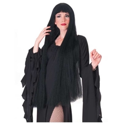 Extra Long Witch Wig Black