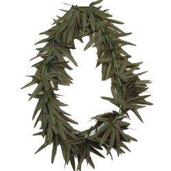Green Leaf Lei