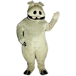 Hippie Hippo Mascot - Sales