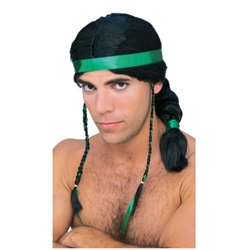 Bargain Native American Man Wig