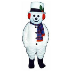 Jolly Snowman Mascot - Sales