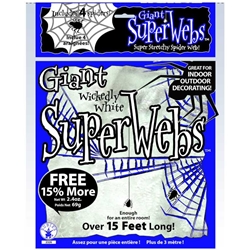 Jumbo Package of Spider Webs - Check out the different colors!