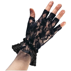 Lace Fingerless Gloves