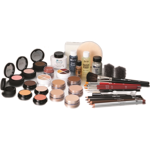 Ben Nye Theatrical Pro Makeup Kit, Light-Medium