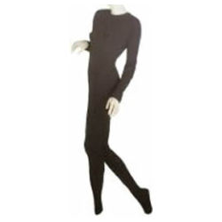 Men's Long Sleeve Footed Unitard