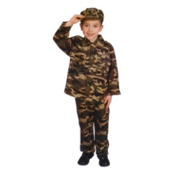 Military Officer Deluxe Child Costume