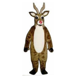 Mistletoe Deer Mascot - Sales