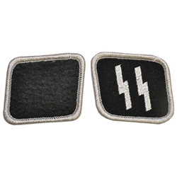 Nazi S.S. Collar Patch