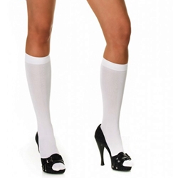 Nylon Opaque Knee High - Adult