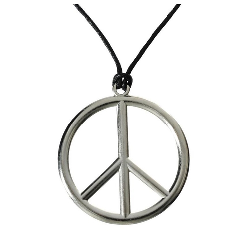 Hippie Peace Sign Necklace