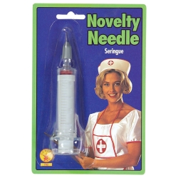 Fake Hypodermic Needle and Syringe